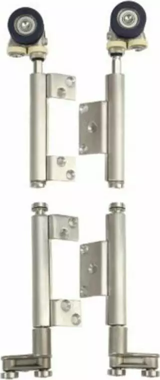 SF 100 Non Mortice Meeting Door Hanger Set - SS SF 100 Non Mortice Meeting Door Hanger Set - SS