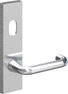702 Alpha External Plate w/ Cylinder Hole - SC
